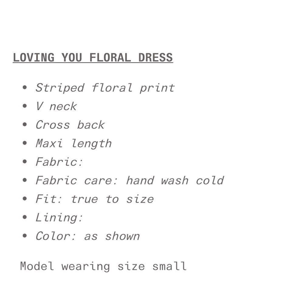 Mixed Bouquet Floral Dress - Picture 6 of 6